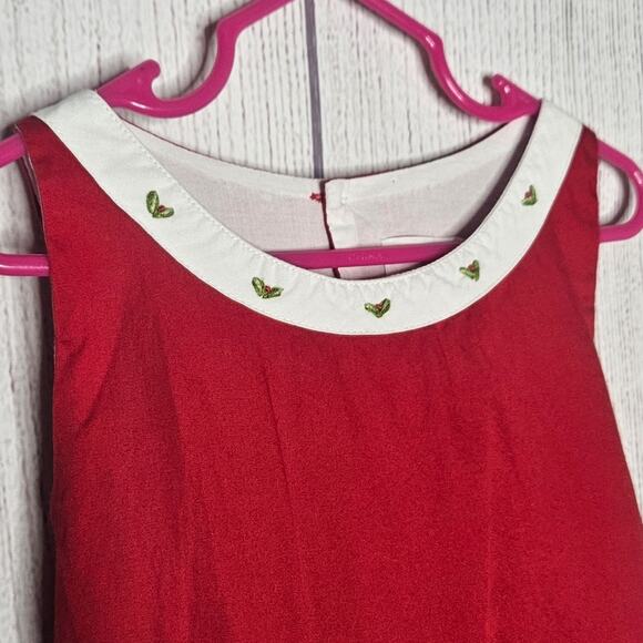 Well Dressed Wolf Red Holly Berry Midi Christmas Dress, size 6 - Picture 2 of 6